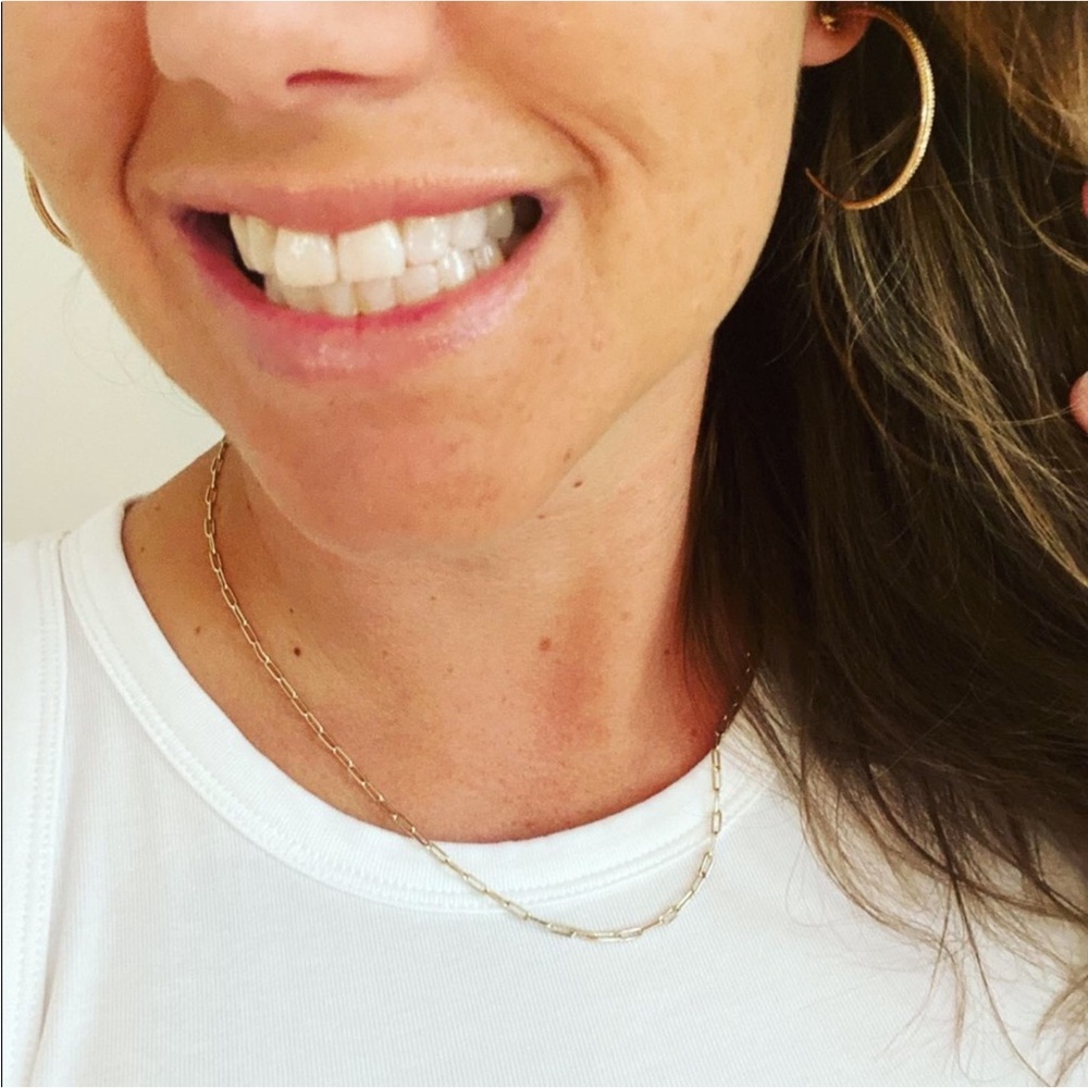 Stella & Dot Momento Short Delicate Chain Necklace
